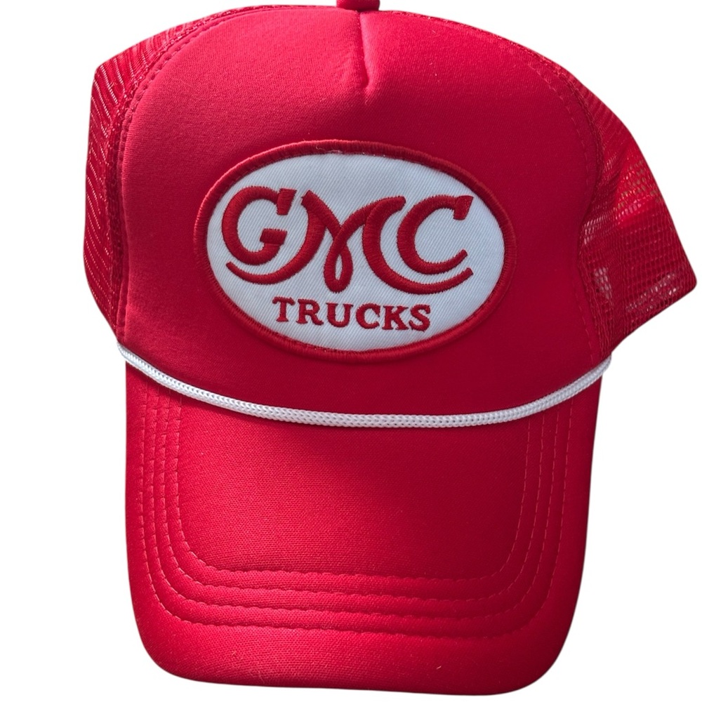 Vintage GMC Trucks Red Trucker Hat